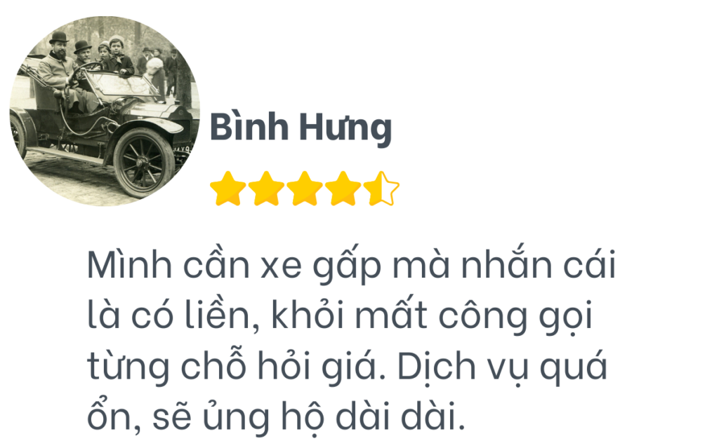 đánh giá dịch vụ 5